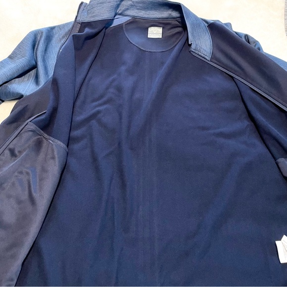 NWT Callaway Men's Golf Full Zip Track Jacket - Picture 10 of 13